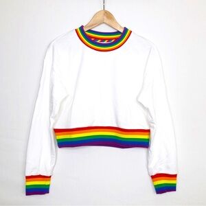 Take pride white sweatshirt